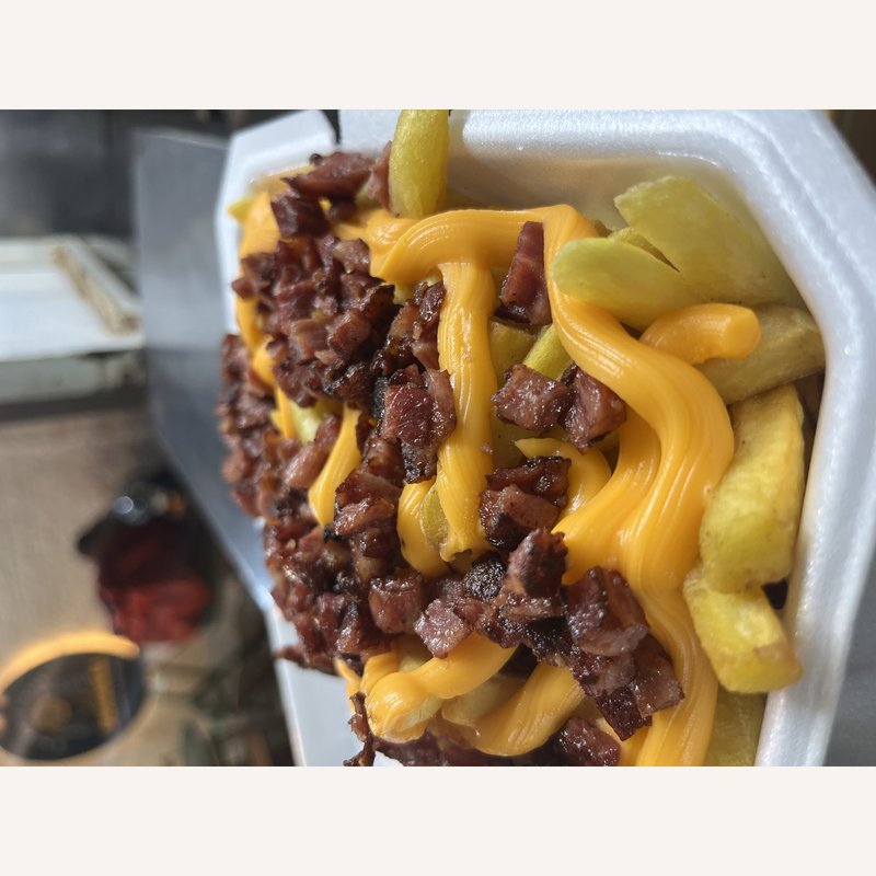 Batata Cheddar e Bacon