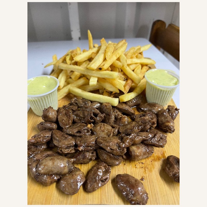 Coração C/ Fritas